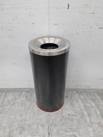 RVS Combisteel Prullenbak afvalbak vlamdover 35 ltr Horeca, Ophalen of Verzenden, Nieuw zonder verpakking