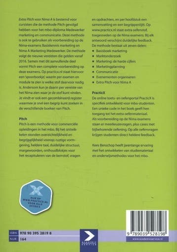 Extra Pitch voor NIMA A / Pitch 9789039528198 Kees Benschop, Boeken, Verzenden, Zo goed als nieuw, Kees Benschop