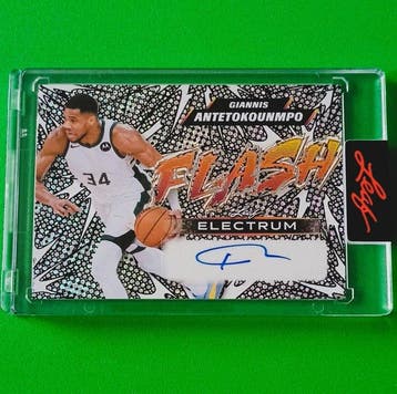 2025 Leaf Giannis Antetokounmpo 1/1 Auto Limited edition,, Nieuw