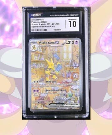 Pokémon - 1 Graded card - Alakazam Special Illustration Rare, Nieuw