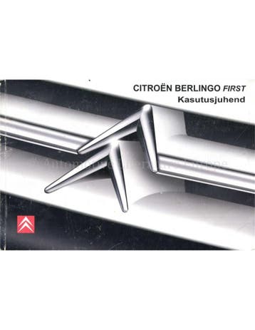 2008 CITROEN BERLINGO INSTRUCTIEBOEKJE ESTLAND, Auto diversen, Handleidingen en Instructieboekjes