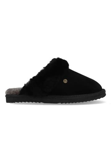 Warmbat Pantoffels Flurry Kids FLS221009 Zwart-32, Verzenden, Nieuw, Zwart