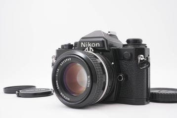 Nikon FE Black + Ai 50mm F1.4 Single lens reflex camera, Nieuw
