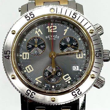Hermès - Clipper - CL2.920 - Dames - 2000, Sieraden, Tassen en Uiterlijk, Horloges | Heren, Nieuw