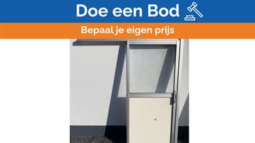 Bieden: Kotniz DRZ.019B aluminium single sliding door syste, Caravans en Kamperen, Camper-accessoires, Ophalen of Verzenden, Nieuw