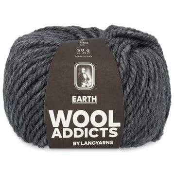 WoolAddicts Earth - 05 grijs mix - Alpacawol Garen, Hobby en Vrije tijd, Breien en Haken, Ophalen of Verzenden, Nieuw