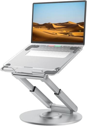 Laptopstandaard Zit-Sta - 360 Draaibaar | Retourdeal 34%, Ophalen of Verzenden, Zo goed als nieuw, Tounee, In diepte verstelbaar