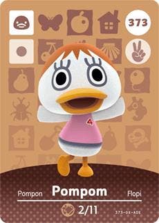 Amiibo Pompom #373 - Series 4, Verzenden, Zo goed als nieuw