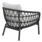 Arezzo low dining loungestoel antraciet rope, Tuin en Terras, Tuinstoelen, Ophalen of Verzenden, Nieuw