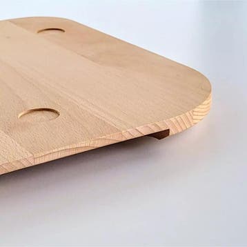 HOCHO Sliding Board – Beukenhout – 340x300x20 mm – Voo, Huis en Inrichting, Ophalen of Verzenden, Nieuw