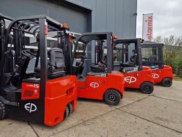 Nieuw - elektrische heftruck - 2500kg - 4.8m mast - li-ion, EP, Heftruck, Ophalen of Verzenden, Elektrisch