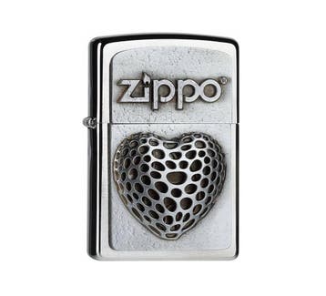 Zippo Open heart, Verzenden, Nieuw, Aansteker