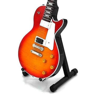Miniatuur replica Gibson gitaar - Jimi Page - Led Zeppelin, Ophalen of Verzenden, Nieuw, Pop, Beeldje of Miniatuur