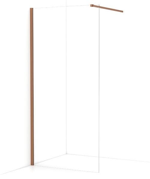 SALE - Oslo 110 x 200 - Koper - Inloopdouche -, Doe-het-zelf en Verbouw, Sanitair, Nieuw, Ophalen of Verzenden