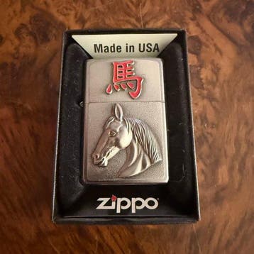 Zippo - horoscopo Year of the Horse - Zonder minimumprijs -, Nieuw