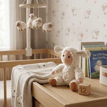 Schaap Sofie Haken - Beesie-Poppen - Haakpret Anja Toonen, Hobby en Vrije tijd, Ophalen of Verzenden, Nieuw