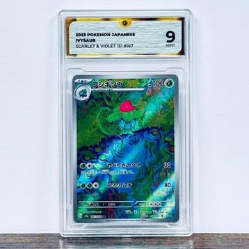 Pokémon Graded card - Ivysaur 167 – Pokémon - GG 9, Nieuw