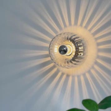 Moderne LED Plafondlamp Glas - Bauhaus Stijl, Retro Design v, Verzenden, Nieuw