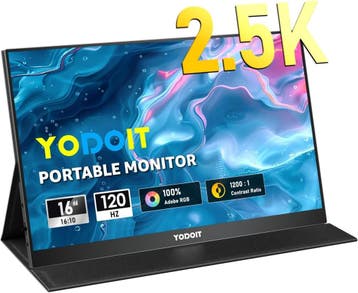 Portable Scherm 2.5K IPS | Laatste Stuk! | 30% Korting, Computers en Software, Monitoren, Gaming, 101 t/m 150 Hz, Nieuw, Ophalen of Verzenden