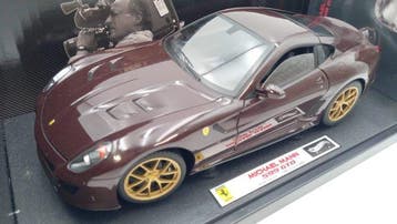Hot Wheels 1:18 - Modelauto - Ferrari 599 GTO Michael Mann -, Nieuw
