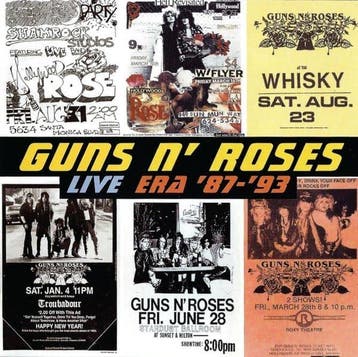 Guns N Roses – Live Era 87-93 (2-CD-Jewelcase) 6069490514, Ophalen of Verzenden, Nieuw in verpakking