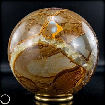 Zeer zeldzame Simbirzit - Sphere uit Ulyanovski, Rusland-