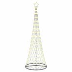 LED Kerstboom Metaal | Retourdeal 61% Korting, Ophalen of Verzenden, Nieuw, Buiten