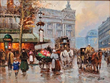 Walter Sita (XXI) - Paris, devant l’Opéra