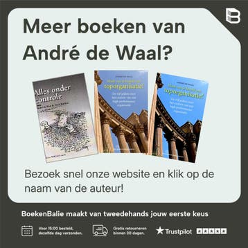 Hoe bouw je een high performance organisatie? - André de, Verzenden, Zo goed als nieuw, André de Waal