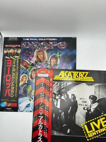 Europe / Alcatrazz - The Final Countdown / Live Sentence -, Nieuw in verpakking