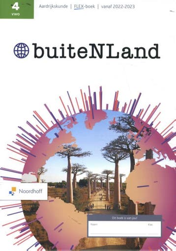 buiteNLand vwo 4 FLEX boek 9789001302146, Boeken, Zo goed als nieuw