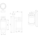 LED Tuinverlichting met Dag en Nacht Sensor - Wandlamp, Nieuw, Ophalen of Verzenden, Hanglamp, Led