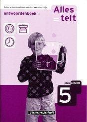 Alles Telt versie 2 Antwoorden Plusschrift groep 5, Boeken, Verzenden, Nieuw