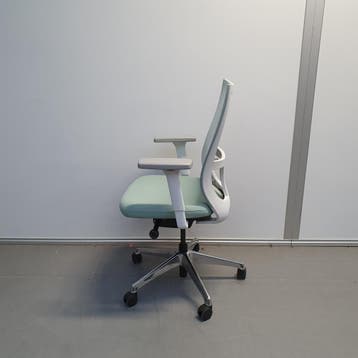Benithem bureaustoel - lichtblauwe stof, Ophalen of Verzenden, Nieuw