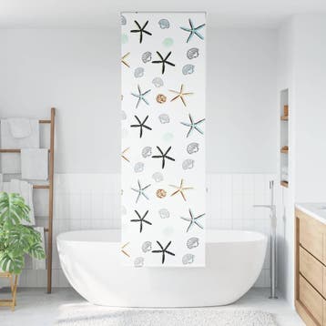 vidaXL Doucherolgordijn 60x240 cm stofbreedte 56 cm, Verzenden, Nieuw
