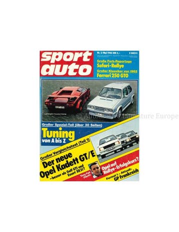 1983 SPORT AUTO MAGAZINE 05 DUITS, Nieuw, Author