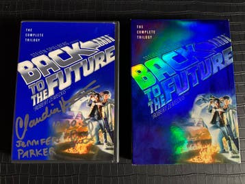 DVD box Back to the Future - 2 x gesigneerd!, Ophalen of Verzenden, Nieuw, Film, Overige typen