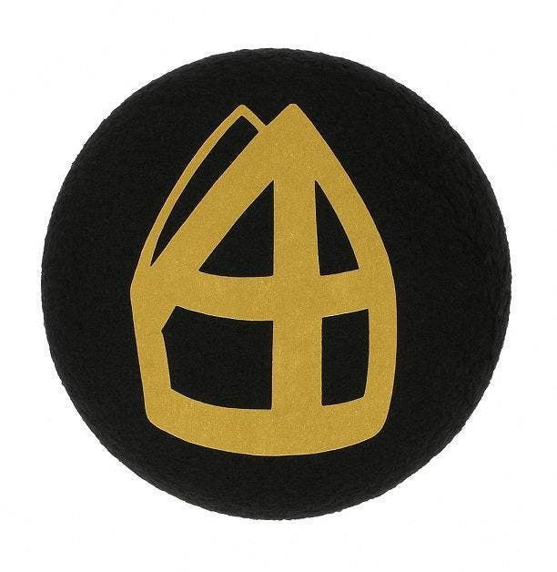 Button met Mijter Zwart, Diversen, Sinterklaas, Verzenden