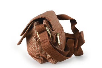Kipling Clutch Bruin, Verzenden, Zo goed als nieuw, Bruin