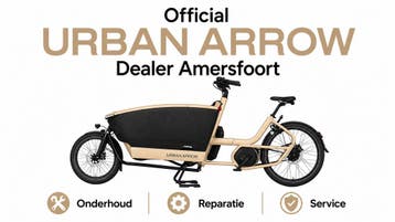 Bakfietsgarage Amersfoort Urban Arrow official Service, Fietsreparatie