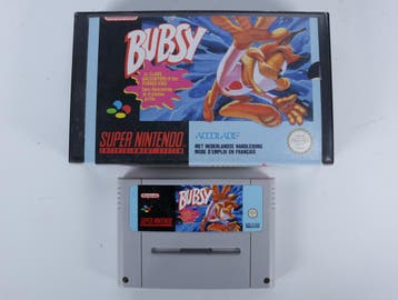 SNES - Bubsy - Plastic Boxed, Spelcomputers en Games, Games | Nintendo Super NES, Ophalen of Verzenden, Nieuw