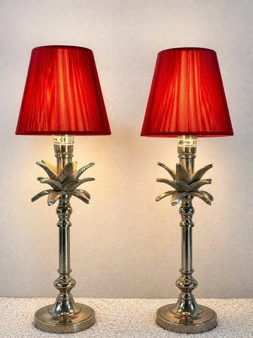 Searchlight Electric - Tafellamp (2) - Metaal, Messing