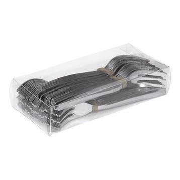 Gebaksvorkjes | EconomyLine | RVS | 60 Stuks | Lengte 120mm, Verzenden, Nieuw in verpakking