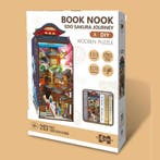 PlayfulMario 3D Booknook Edo Sakura Journey met LED lamp..., Verzenden, Nieuw