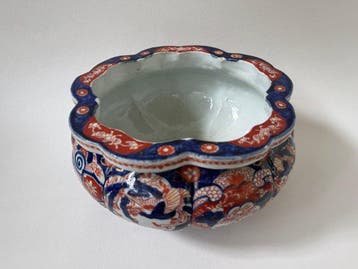 Jardinière - Porselein - Grote Imari-planter
