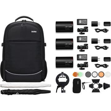 Godox AD100Pro Triple Kit, Ophalen of Verzenden, Nieuw, Overige typen