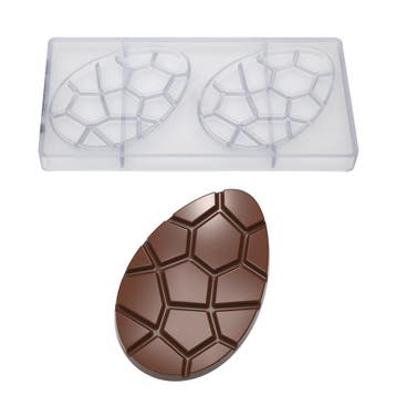 Chocolademal Chocolate World Tablet Paasei (2x), Verzenden, Nieuw