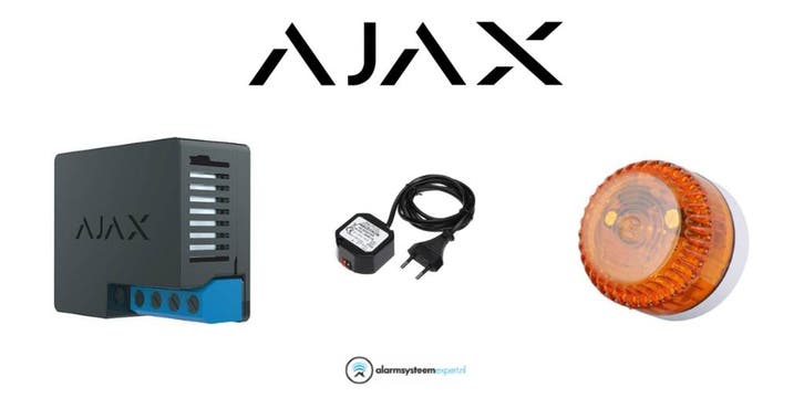 Flitser set Oranje, Doe-het-zelf en Verbouw, Alarmsystemen, Nieuw, Ophalen of Verzenden