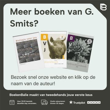 Biologie voor jou - MAX - boek + Online 4 havo - G. Smits, Verzenden, Zo goed als nieuw, G. Smits