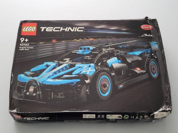 Lego Set - 42162 - Technic - Bugatti Bolide Agile Blue, Kinderen en Baby's, Speelgoed | Duplo en Lego
